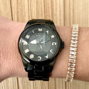 Marc by Marc Jacobs Women's Watch Black Aluminum BUBBLE MBM3527